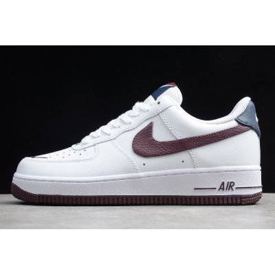 Nike Air Force 1 '07 Lv8 Beyaz / Bordo Kaykay Ayakkabı Türkiye - ZY00VF42